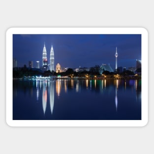 Kuala Lumpur - Skyline Sticker